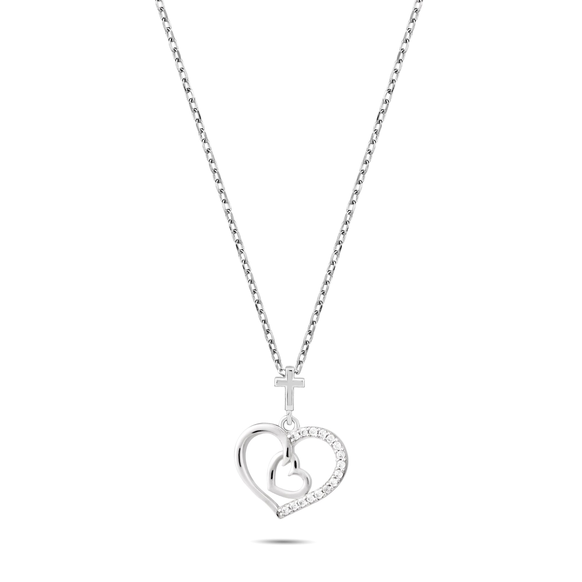 In My Heart with CZ Accents