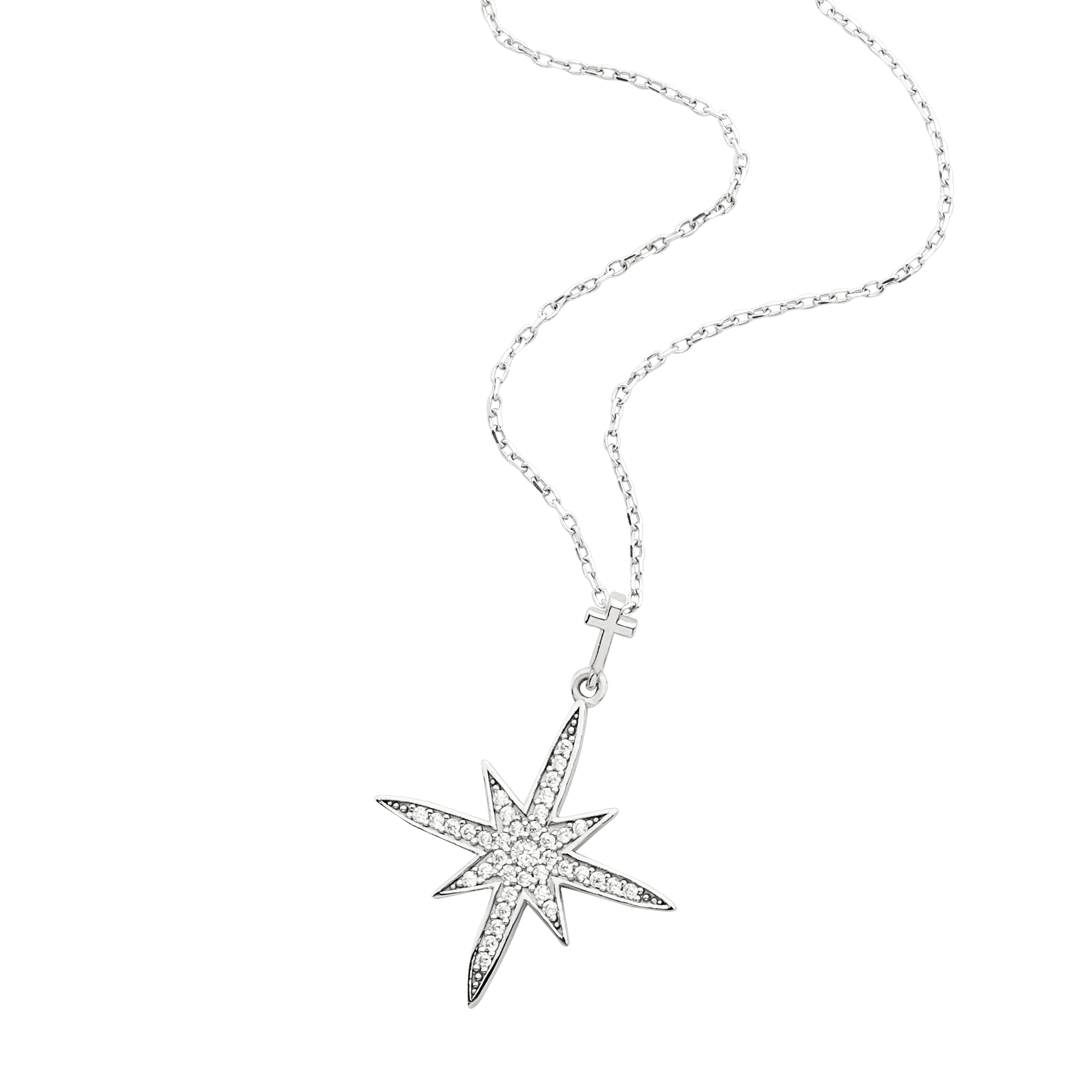 Bethlehem Star with CZ Accents