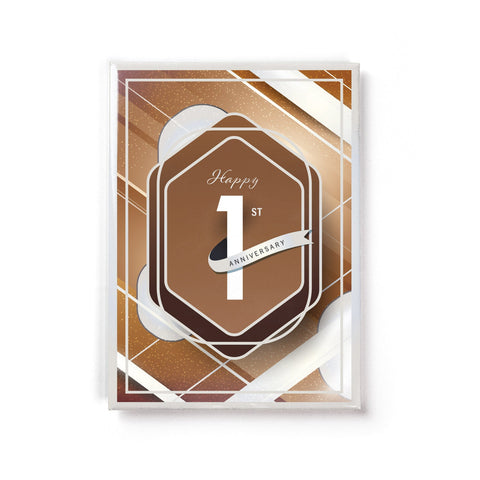 1st Anniversary - Fridge Scripture Magnet