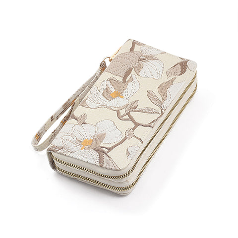 Florist Wristlet – Tan