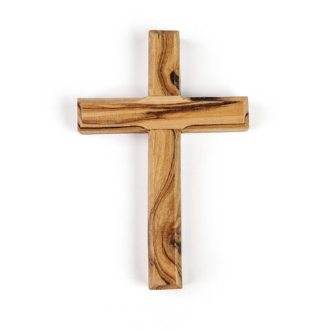 Simple Olive Wood Cross