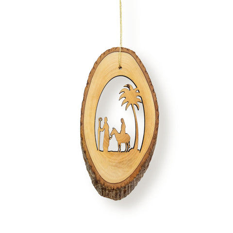 The Journey – Live Edge Olive Wood Slab Ornament