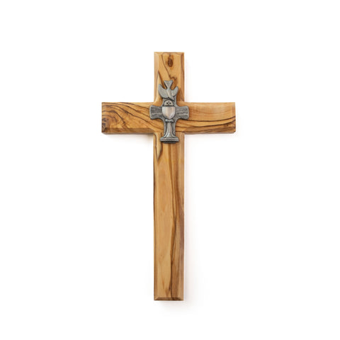 8" OCIA Olive Wood Wall Cross