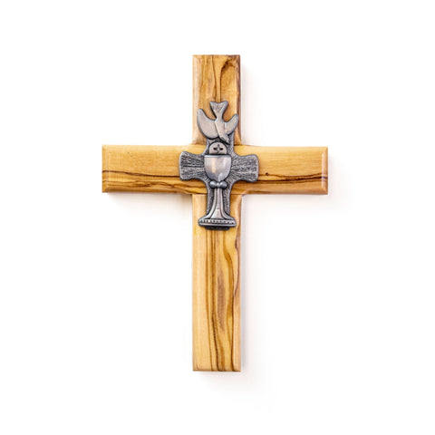 5" RCIA Olive Wood Wall Cross