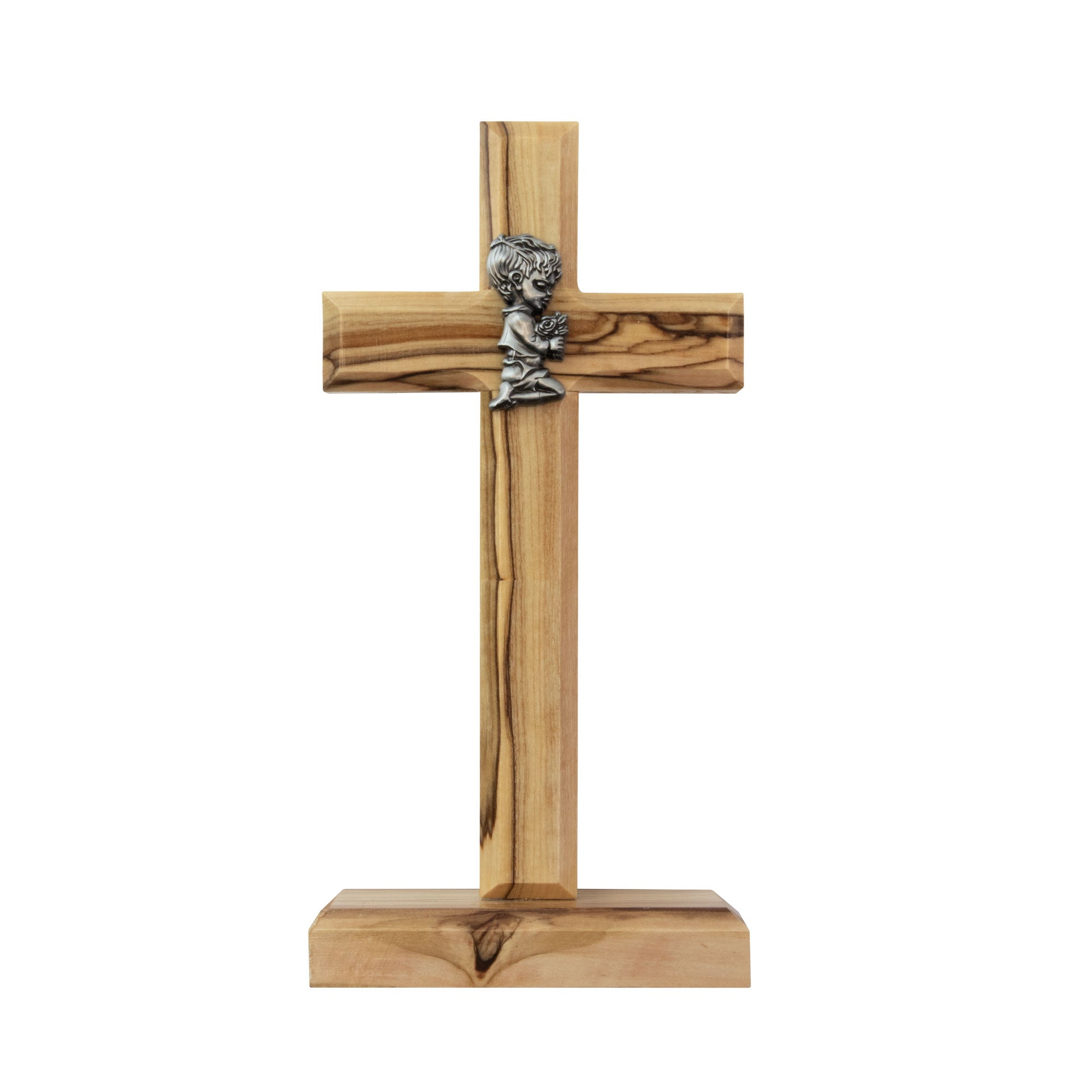 6" Boy Olive Wood Desk Cross