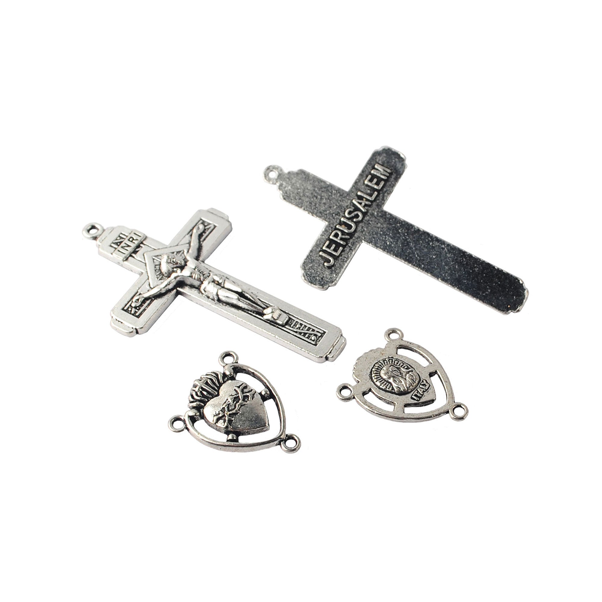 Mother of Pearl Catholic Rosary, Sacred Heart of Jesus