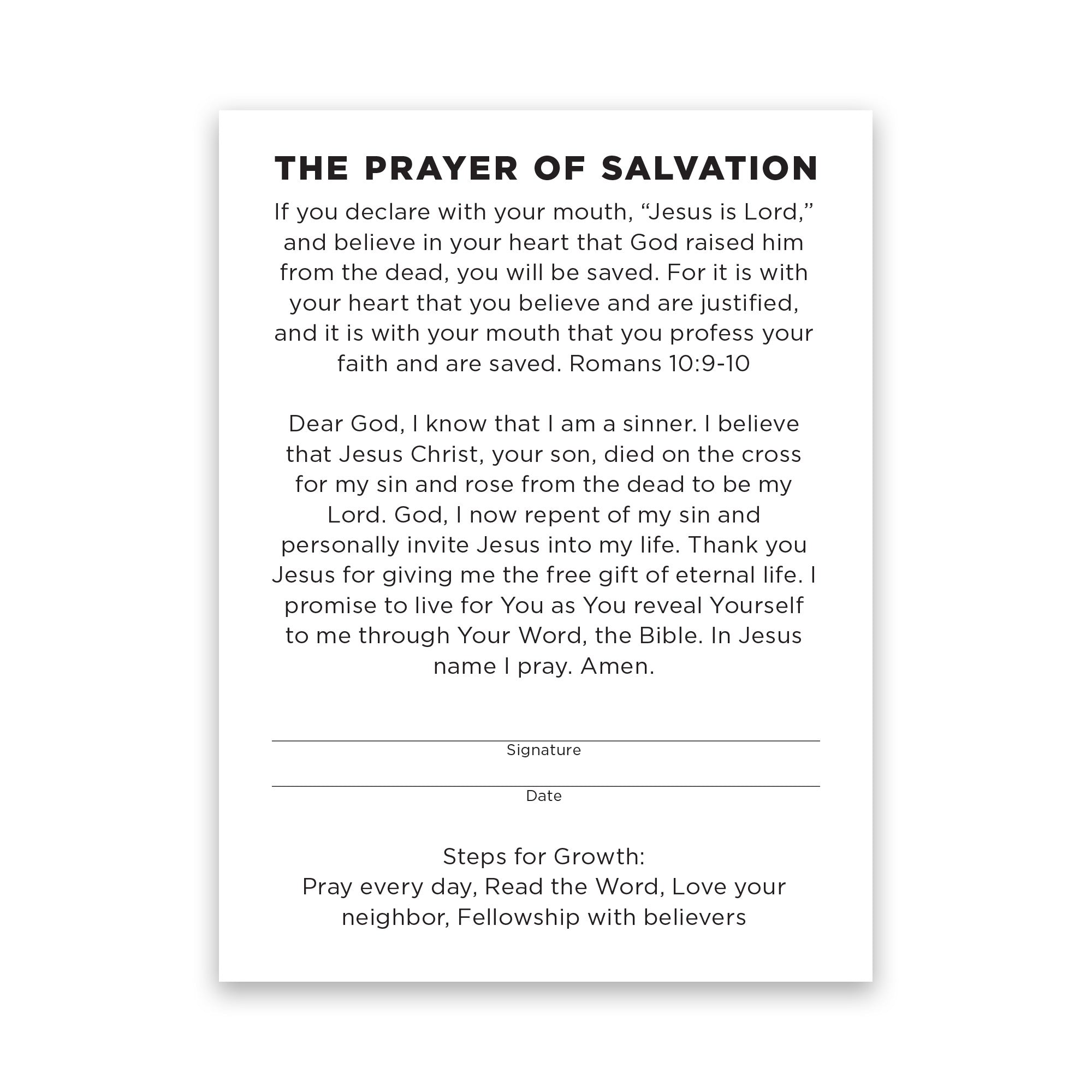 The Six Colors of Salvation, Salvation Scripture Cards, Pack of 40