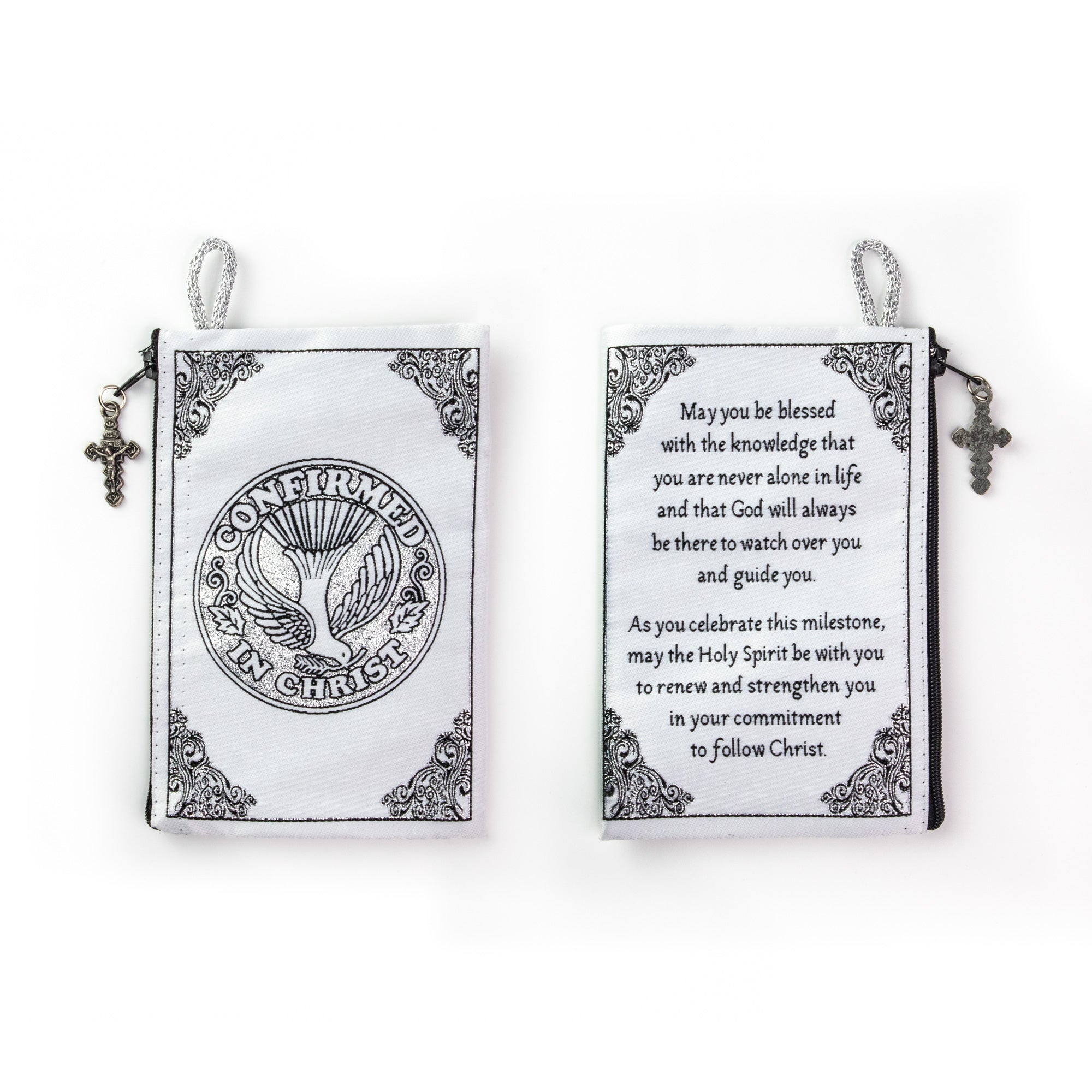 Rosary Pouch - Confirmed in Christ and Prayer