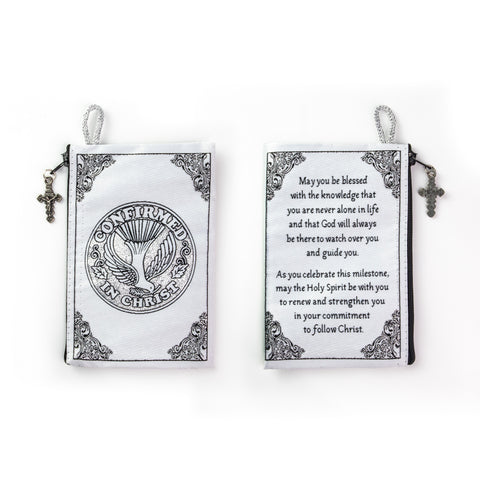 Rosary Pouch - Confirmed in Christ and Prayer