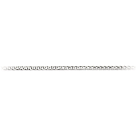 Stainless Steel Curb Chain – Silver Color