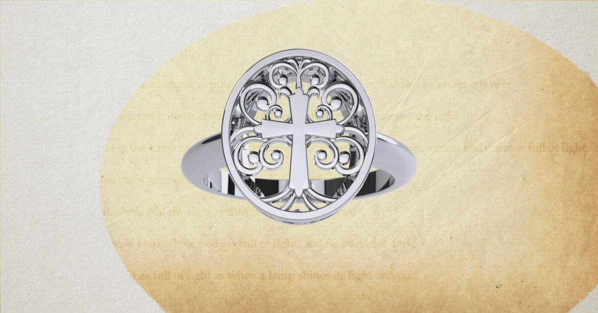 Sterling Silver Tree of Life Ring, Christian Symbol of the Elegance of Creation