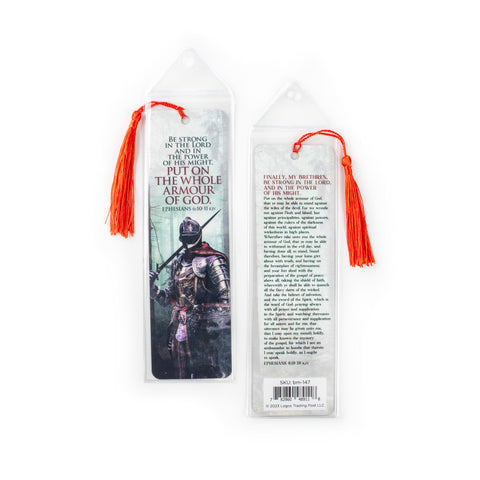 Put on the Full Armor of God Tasseled Bookmark – Ephesians 6:10-11