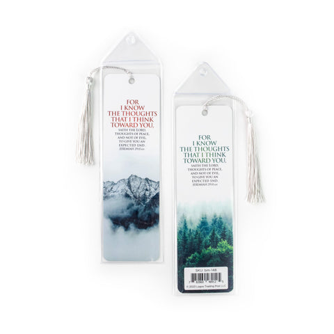 I know the plans Tasseled Bookmark – Jeremiah 29:11