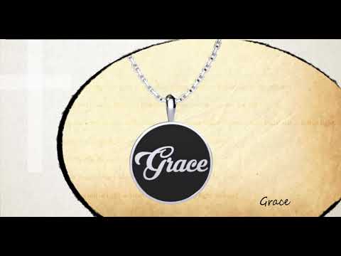 360 degree view of  Grace Sterling Silver Pendant