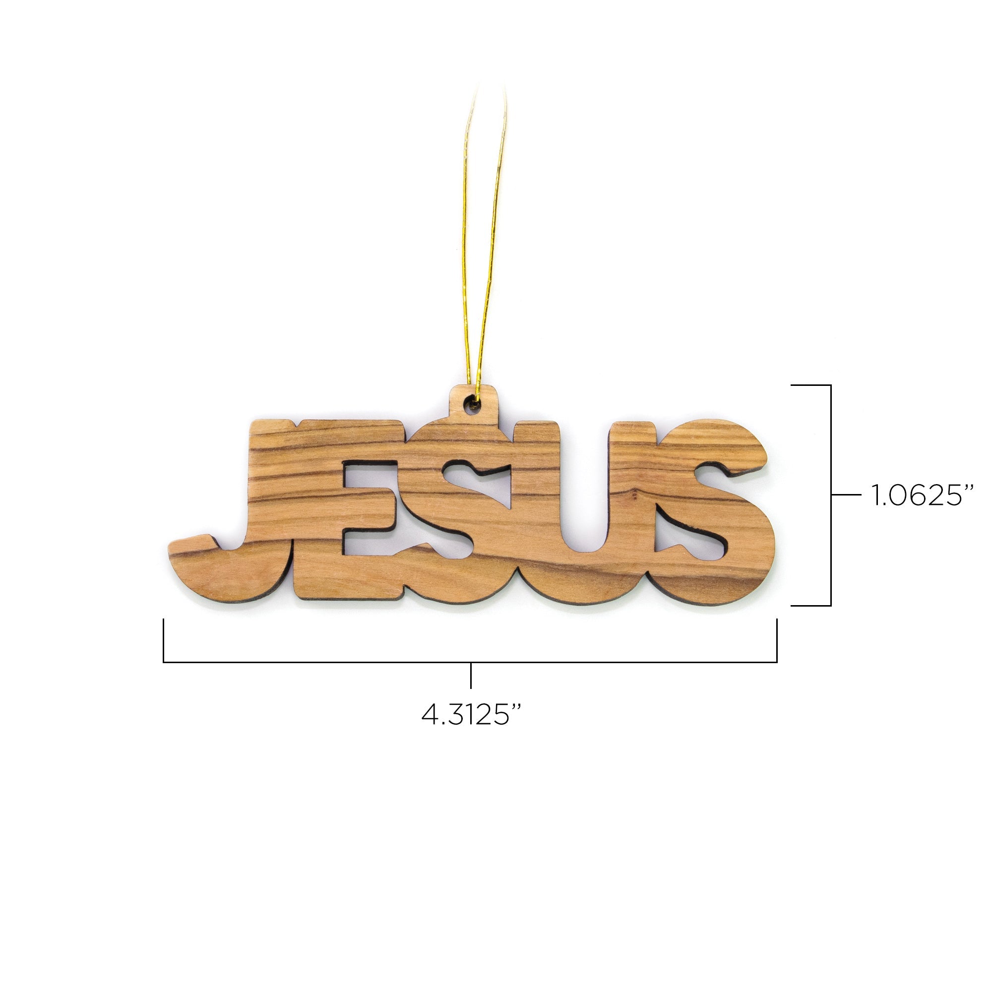 2D Christmas Ornament – Jesus