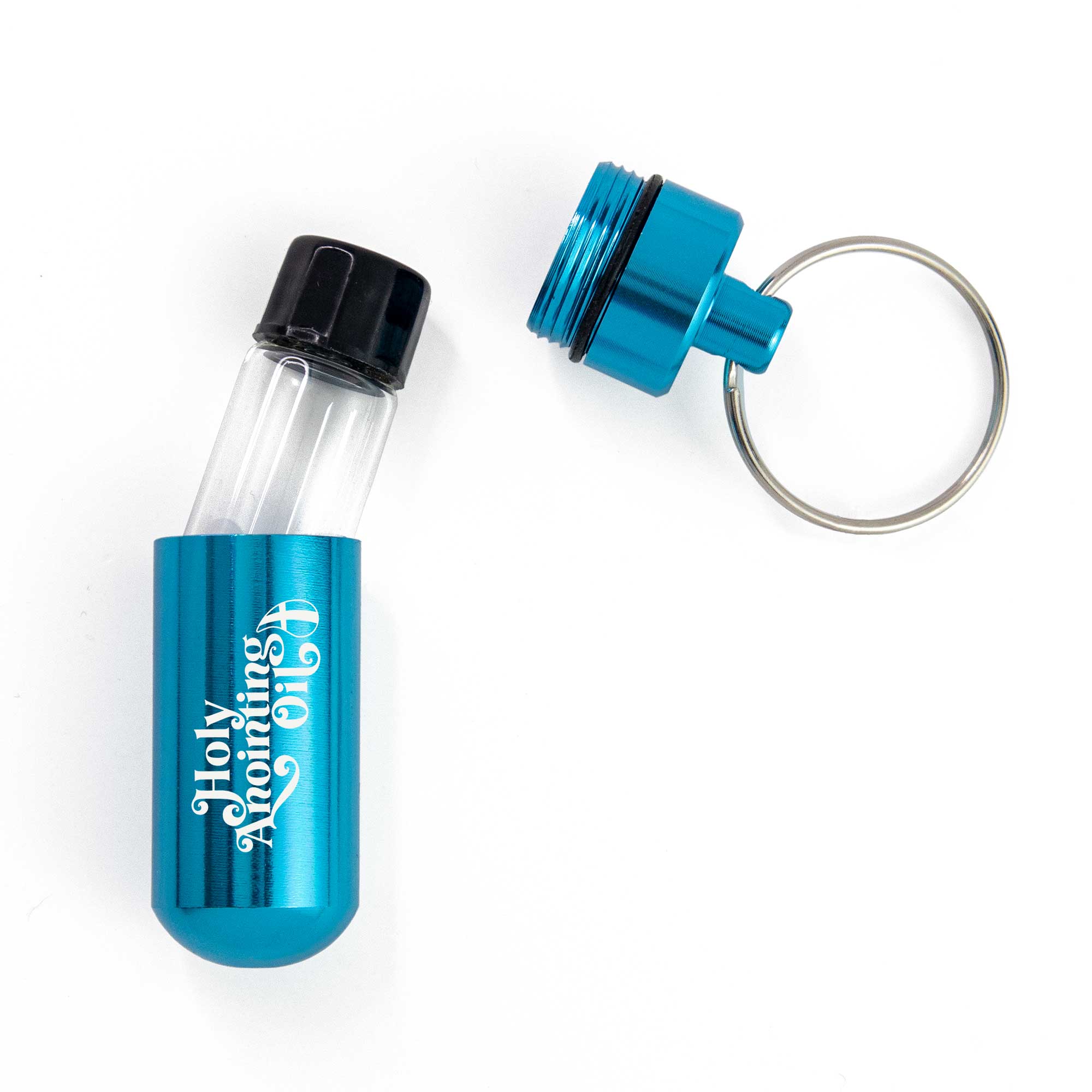 Anointing Oil Bottle Accessory Kit - Aqua