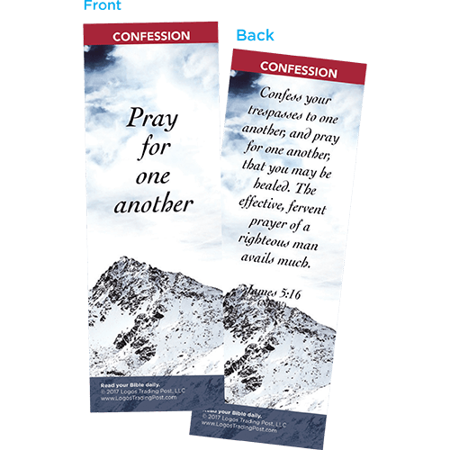 Pray for One Another Bookmarks, Pack of 25 - Christian Bookmarks