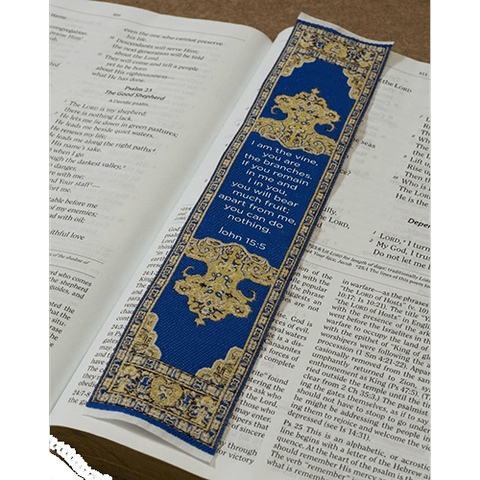 Logos Bookmark - Abide in Me - John 15:5