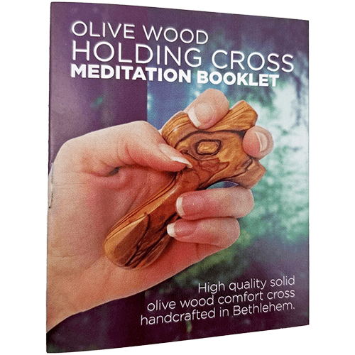 Large Deluxe Comfort Cross in Gift Box with Meditation Booklet booklet