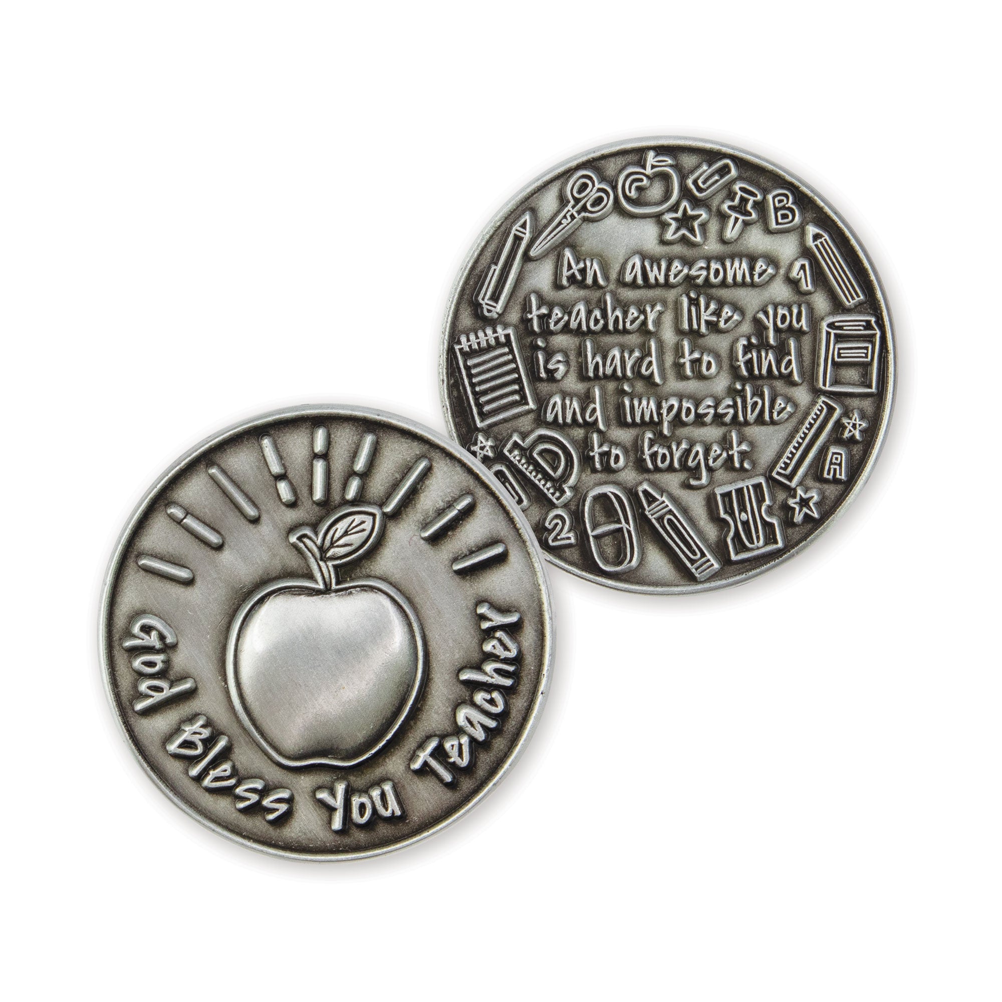 Teachers Appreciation Love Expression Coin