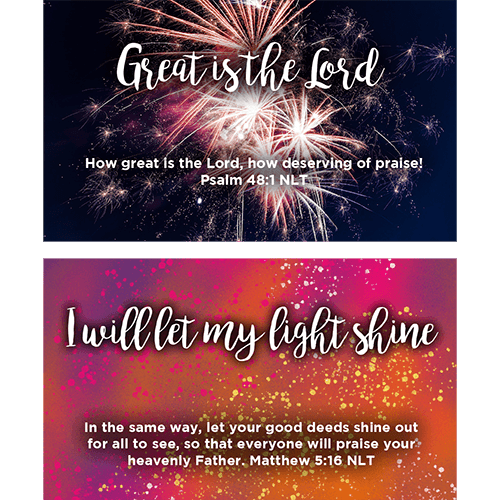 Children's Pass Along Pocket Scripture Card Variety Pack of 60 - Assortment 3