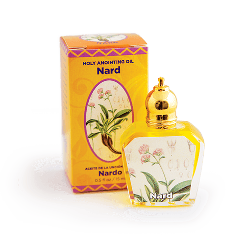 Nard Holy Land Anointing Oil from Israel, 1/2 oz Roller Bottle from Jerusalem, Locally Sourced Essences