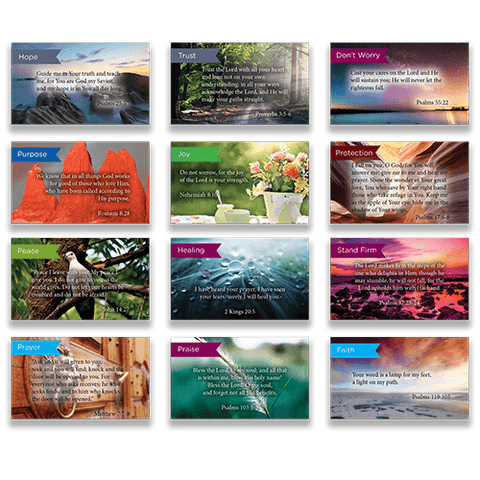 Pass Along Scripture Cards Variety Pack of 60 - Assortment 2
