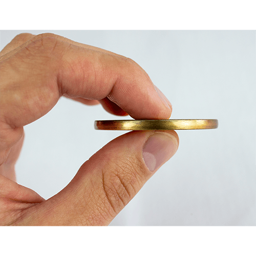 Thanksgiving Antique Gold Plated Christian Challenge Coin - 1 Chronicles 16:34