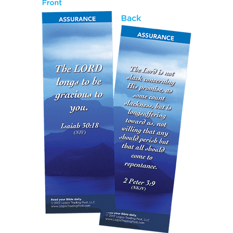 The Lord Longs to Be Gracious to You Bookmarks, Pack of 25- Christian Bookmarks