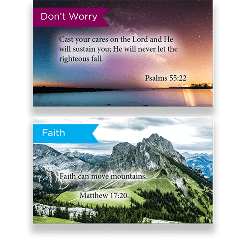 Pass Along Scripture Cards Variety Pack of 60 - Assortment 7