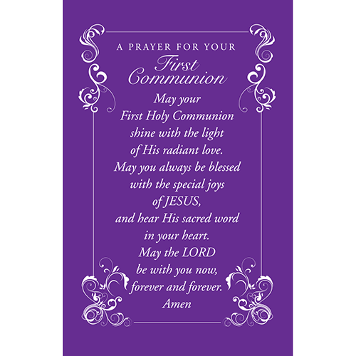 First Communion - Medium Deluxe Comfort Cross in Gift Box