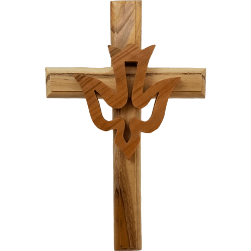 Wall Cross with Holy Spirit Dove