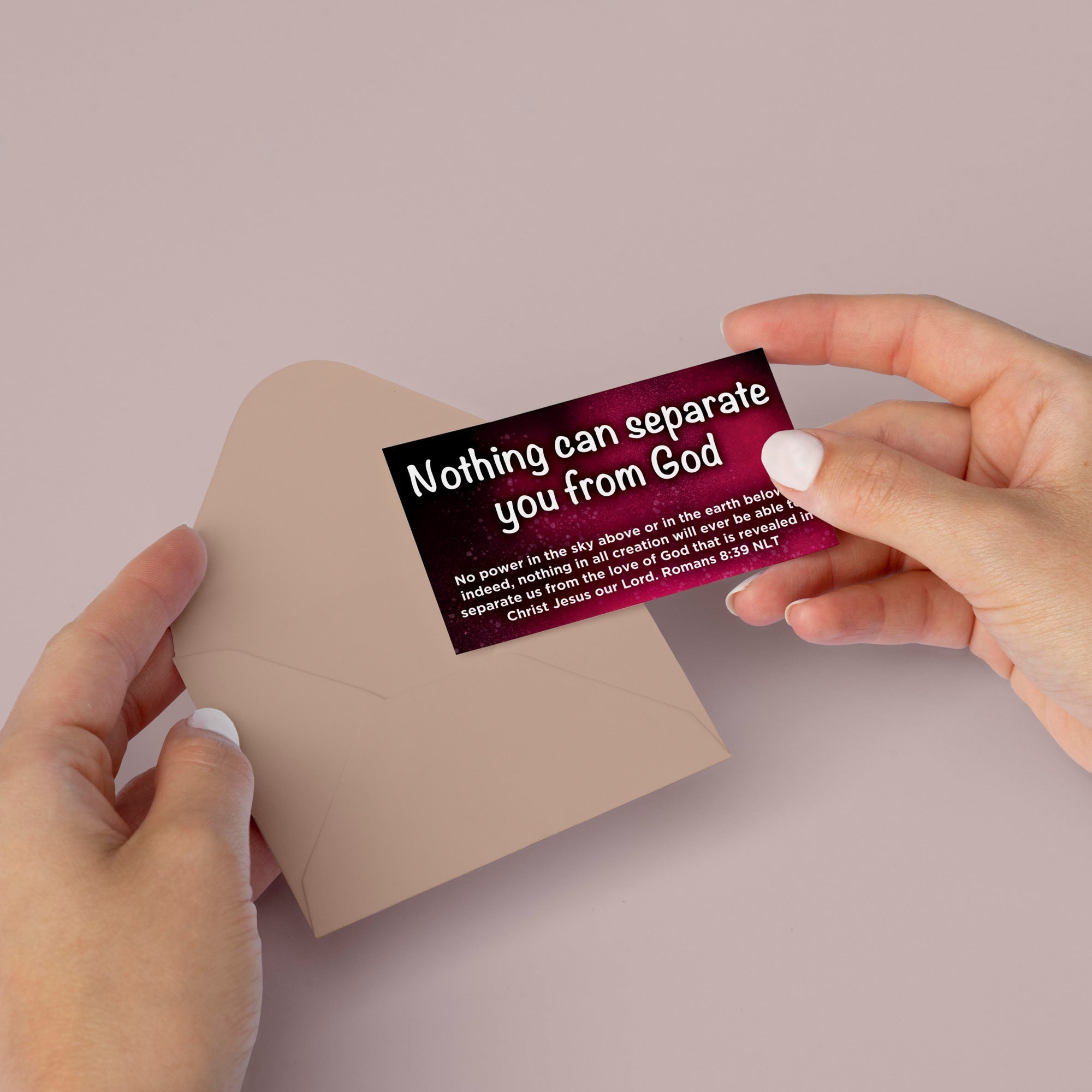 Children's Pass Along Scripture Cards - Nothing Can Separate You From God, Pack of 25