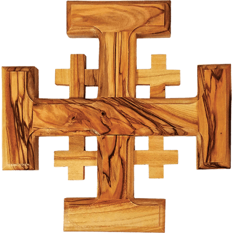 Jerusalem Wall Cross - Medium