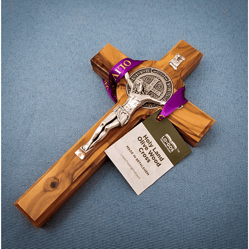 Saint Benedict 6.25" Wall Cross - Large