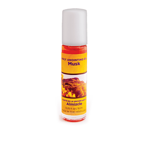 Musk Holy Land Anointing Oil from Israel, 1/4 oz Roller Bottle from Jerusalem, Locally Sourced Herbs & Essences