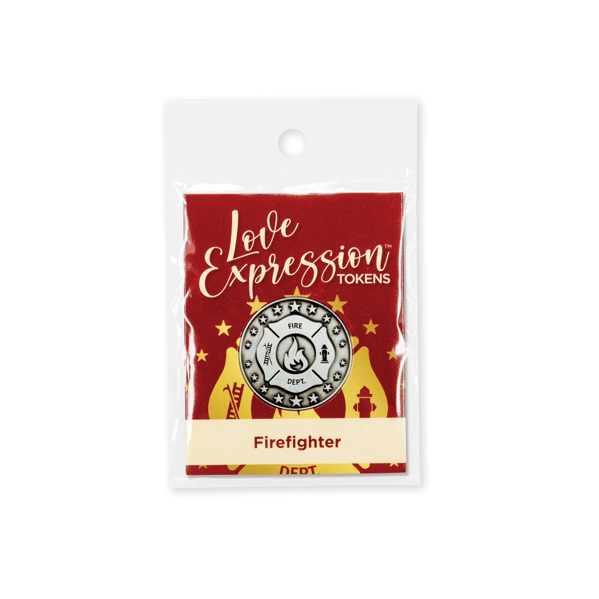 Firefighters Love Expression Coin