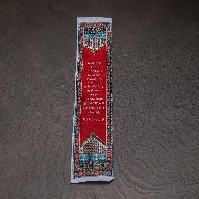 Lo•gos BookMark Proverbs 3:5-6 - Red