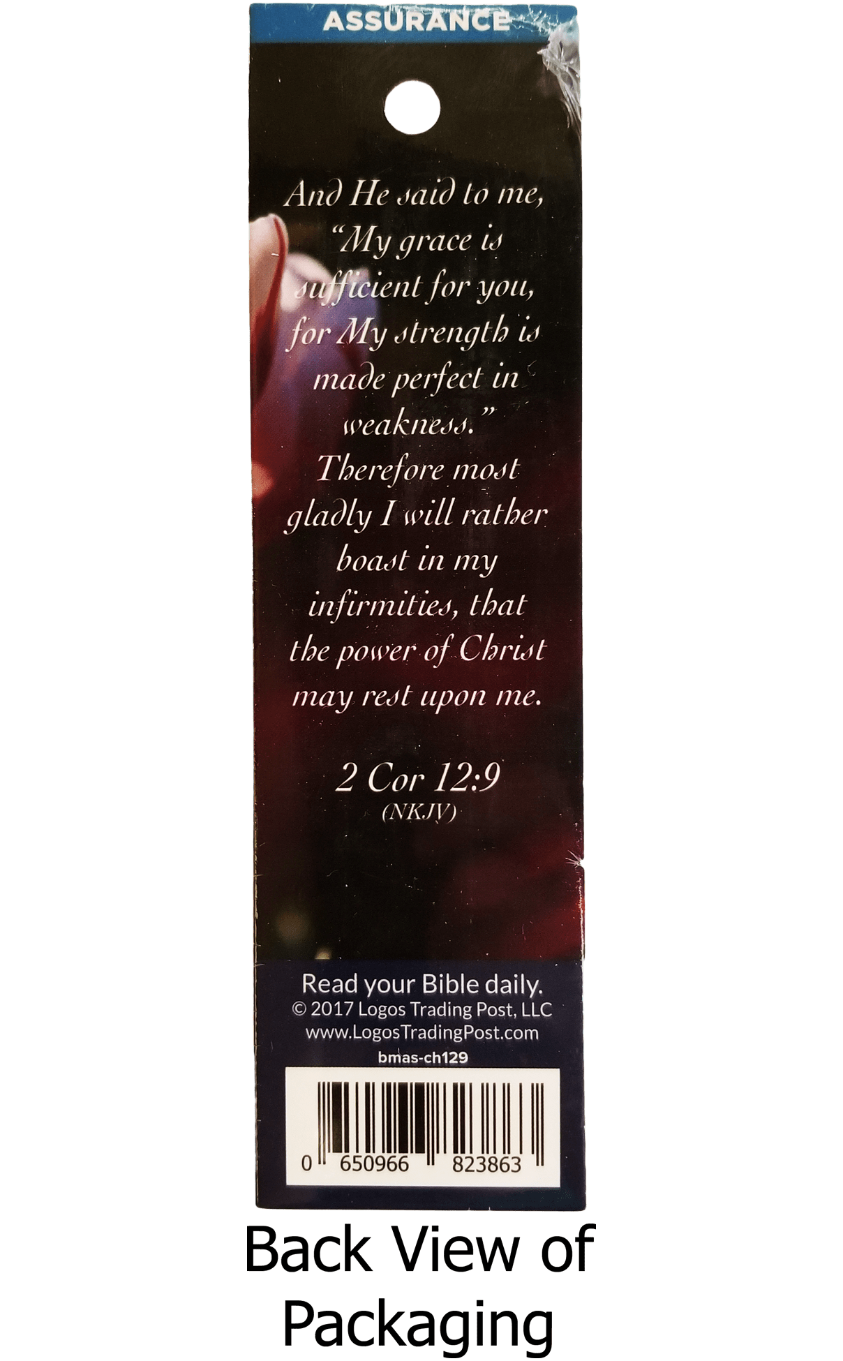 My Grace is Sufficient for You Bookmarks, Pack of 25 - Christian Bookmarks
