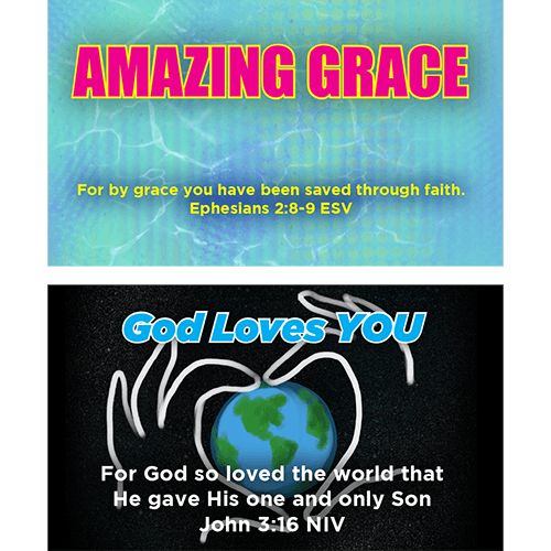 Children's Pass Along Pocket Scripture Card Variety Pack of 60 - Assortment 1