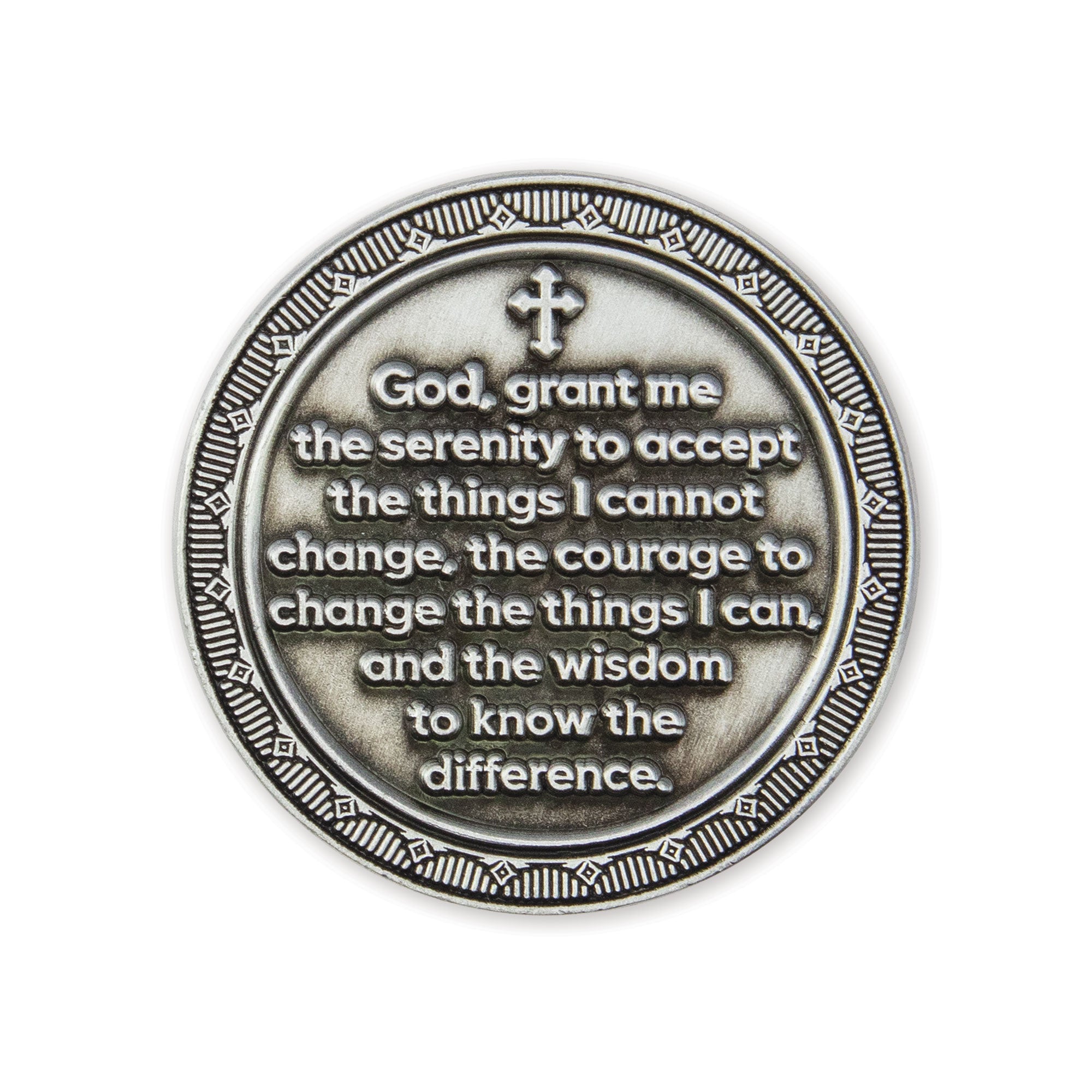 Serenity Prayer & One Day at a Time Love Expression Coin