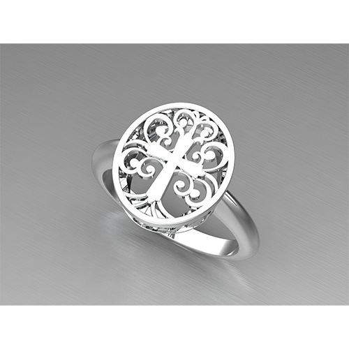 Sterling Silver Tree of Life Ring, Christian Symbol of the Elegance of Creation