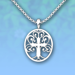 Tree of Life Sterling Silver Necklace