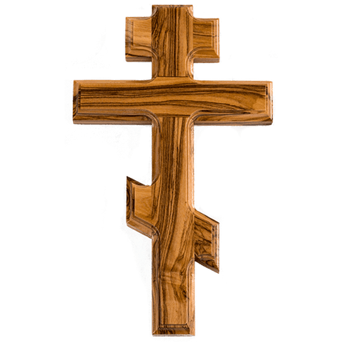 Saint Andrew Cross, Olive Wood Hanging Wall Cross, Wood Wall Cross Décor, Gifts from Holy Land of Israel