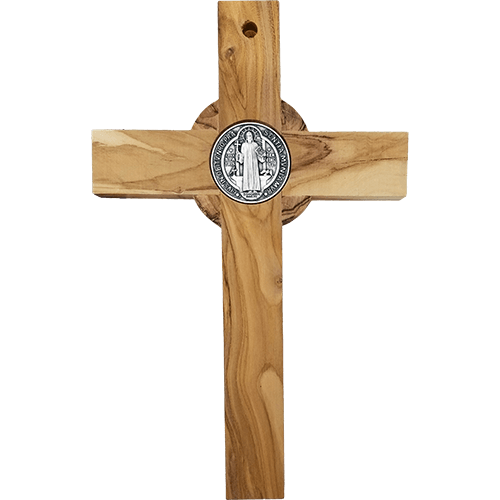 Saint Benedict 8" Wall Cross - Extra Large