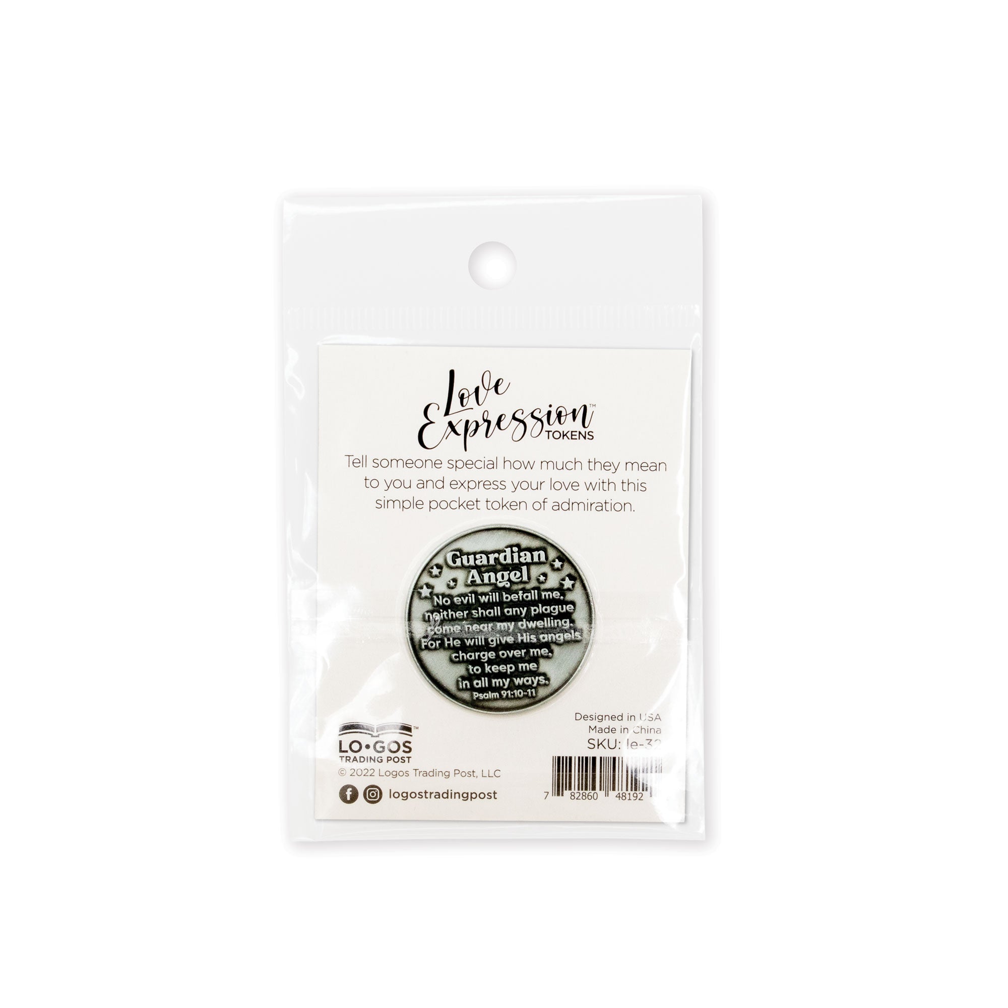 Guardian Angel Love Expression Coin