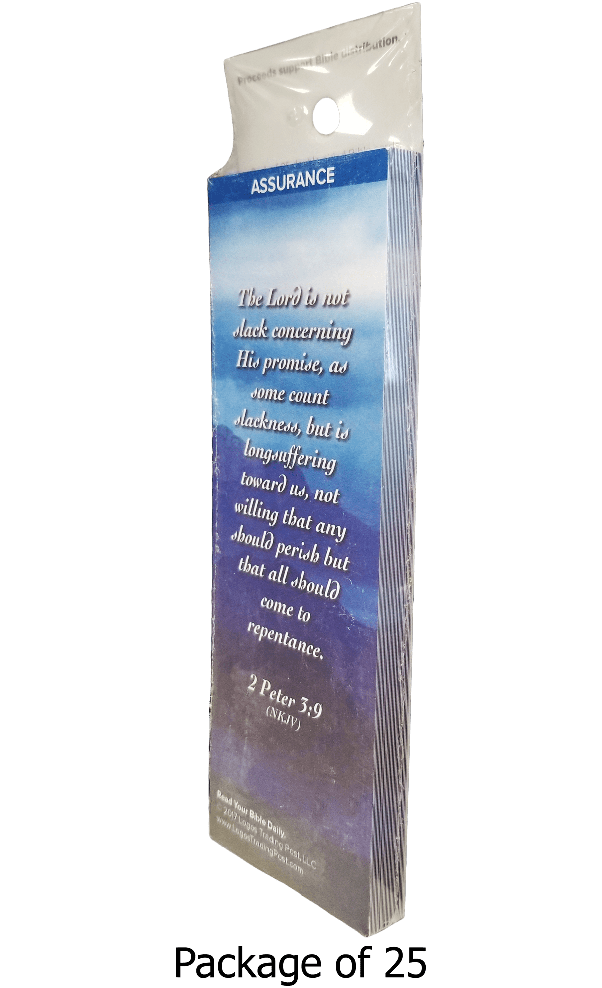 Those Who Wait on the Lord Shall Renew Their Strength Bookmarks, Pack of 25 - Christian Bookmarks