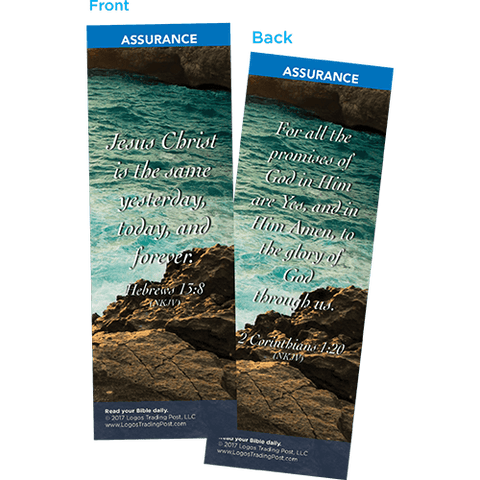 Jesus Christ is the Same Yesterday, Today and Forever Bookmarks, Pack of 25 - Christian Bookmarks