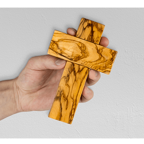6.5" Olive Wood Wall Cross
