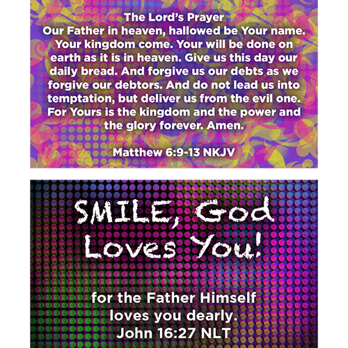 Children's Pass Along Pocket Scripture Card Variety Pack of 60 - Assortment 5